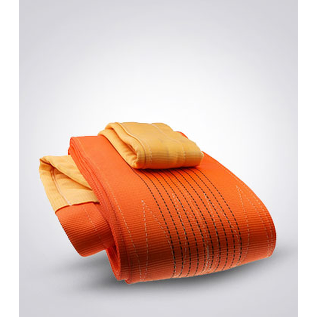 Orange synthetic web sling product